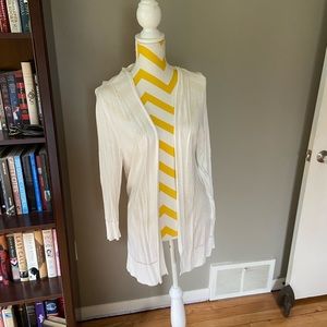 Loft Outlet Cream Cardigan